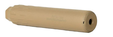 HUXWRX Flow 22 Ti Handgun Suppressor 1/2x28 FDE