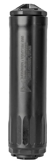 HUXWRX Ventum 556 Suppressor 5.56 1/2x28 Titanium Stainless Steel Left Hand