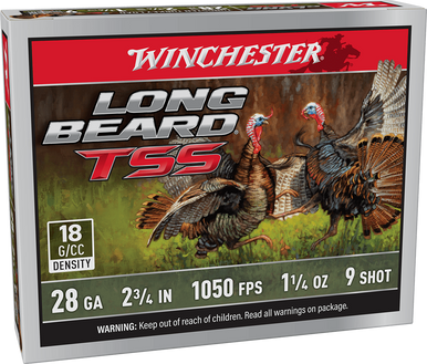 Winchester Long Beard Tss 28 Gauge Tss #9 2.75 Inch 10 Rounds