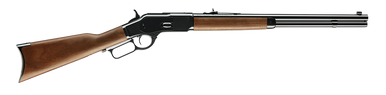 Winchester Repeating Arms 534162141 Model 1892 Short Rifle 45 Colt (LC) 10+1 20" Gloss Blued Round Barrel/Steel Receiver, Satin Walnut Straight Grip Stock w/Crescent Buttplate & Short Forearm