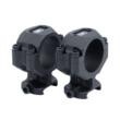 ZRO Delta 30MM Stealthcut Rings 1.25" Black