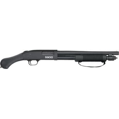 Mossberg 590S Shockwave 12 Gauge 14375 Inch 8 Rounds Matte Blue