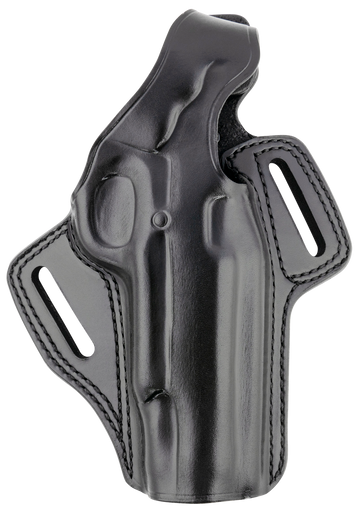 Galco FL212RB Fletch  OWB Black Leather Belt Slide Fits 1911 Right Hand