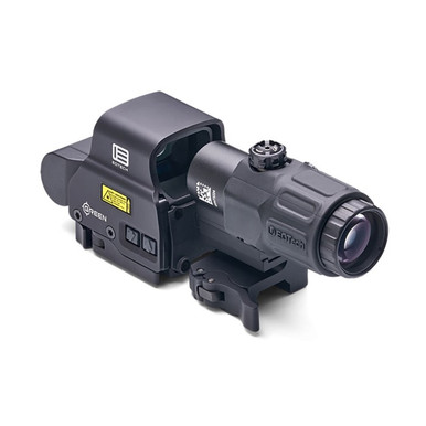 Eotech HHSGRN HHS Green EXPS & G33 Magnifier Matte Black 1x/3x 1.20" x 0.85" 1 MOA Green Dot/68 MOA Ring