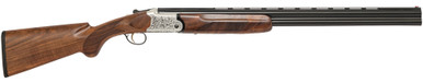 Charles Daly 202ae 12 Gauge 28 Inch 2 Rounds Engraved Silver Walnut