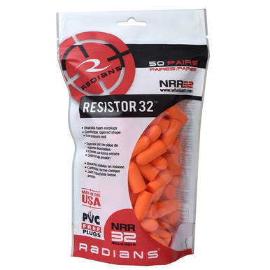 RADIANS EAR PLUG RESEALABLE 50 PAIR