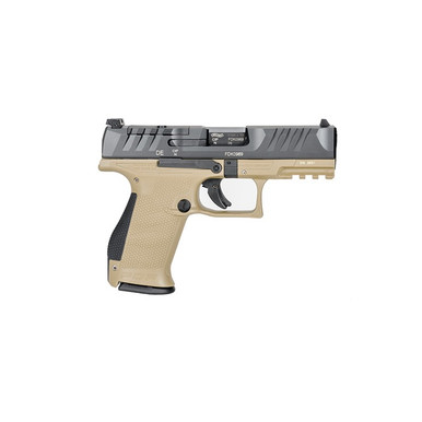 Walther PDP Compact Optic Ready Pistol 9mm 4 in. Two-Tone Tan 15 rd.