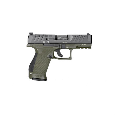 Walther PDP Compact Optic Ready Pistol 9mm 4 in. Two-Tone Green 15 rd.