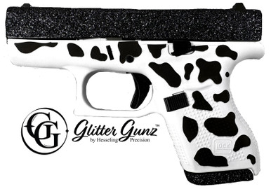 Glock 42 380ACP, 3.2in. Barrel, 6rd - Cow Glitter
