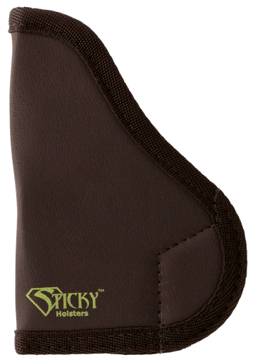 Sticky Holsters MD4 MD-4  Black/Green Latex Free Rubber Fits Med Semi-Auto Ambidextrous