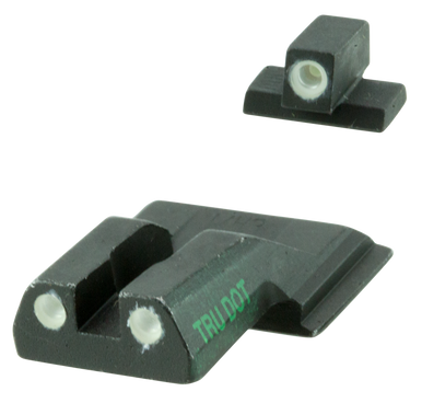Meprolight Tru-Dot Green Tritium Sight Set S&W M&P Shield/Shield Plus/Shield 2.0 Green Tritium Front Rear Sight