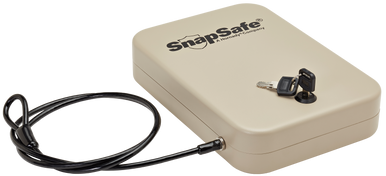 SnapSafe 752102325 SnapSafe Lock Box XL Key Entry Flat Dark Earth Steel