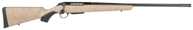 Tikka JRTXRT340 T3x Lite 270 WSM 3+1 24.30" Fluted/Threaded, Black Barrel/Rec, Black Webbed Tan Roughtech Synthetic Stock, Interchangeable Grip, Muzzle Brake