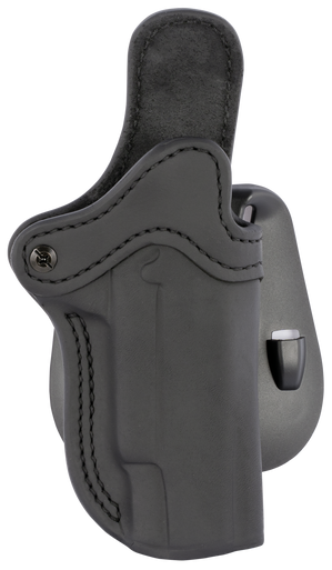 1791 Gunleather ORPDH1SBLR BH1 Optic Ready OWB 01 Stealth Black Leather Paddle Fits 4-5" 1911