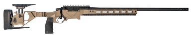 Seekins Precision 0011710137FDE Havak HIT Pro 6mm Creedmoor 3+1 24" Threaded, Black Barrel/Rec, Flat Dark Earth Adjustable Chassis with Folding Stock, Scope Mount, Timney Trigger, ARCA Rail
