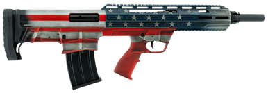 Tokarev USA TBP Bullpup 12GA 185in Barrel 5rd Adj Synth Stock  US Flag 21000164
