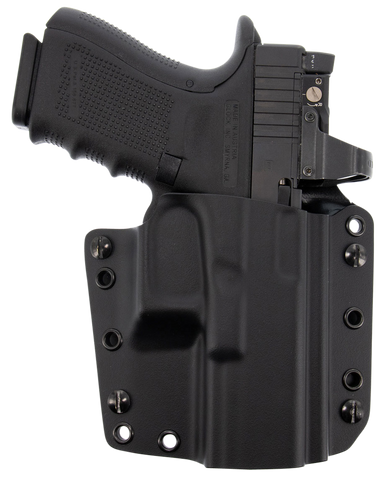 Galco CVS834RB Corvus  IWB/OWB Black Kydex Belt Loop Fits Glock 48/MOS Right Hand