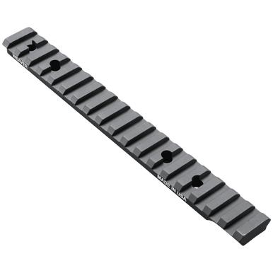 Weaver Mounts 99468 Multi-Slot Base  Extended Black Anodized Aluminum Fits Ruger American Long Action