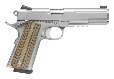 Savage 1911 Government Pistol 45 ACP 5in Stainless 8rd w/Rail