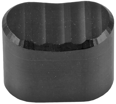 Battle Arms Development BADEMRB Enhanced Magazine Release  V-Shaped Black Anodized 7075-T6 Aluminum for AR-15, AR-10