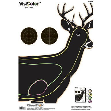 Champ Target Visicolor Deer 10pk 12/case