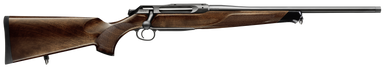Sauer 80117096 505 Lux Full Size 30-06 Springfield 5+1 22" Matte Blued Threaded Barrel, Matte Blued Saddle Mount Steel Receiver, Grade 2 Wood Fixed Stock