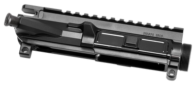 Sharps Bros SBUR04 Billet Upper  Upper Receiver, 7075-T6 Aluminum w/Mil-Spec Anodized Finish, Stripped w/Forward Assist & Dust Cover For .223/5.56/.224 Valkyrie/300 BLK/6.5 Grendel Caliber AR-15