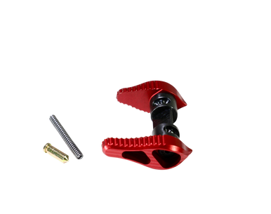 TIMBER CREEK OUTDOOR INC AMBISSR Safety Selector 45/90 Degree AR Platform Red Anodized Aluminum Ambidextrous