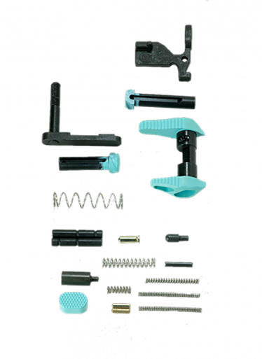 Timber Creek Outdoors ARLPKRE Lower Parts Kit  Robin's Egg Blue Aluminum for AR-15