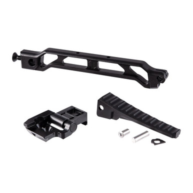 8-INCH RAISED ARM BAR WITH FOLDING BUTTPLATE AND JMAC 1913 F