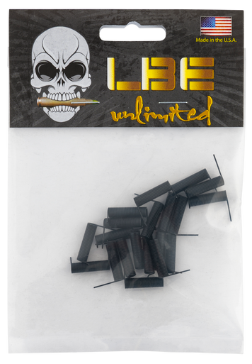 LBE Unlimited AREPS20PK AR Parts Ejection Port Cover Spring 20 Pack AR-15 Black Stainless Steel