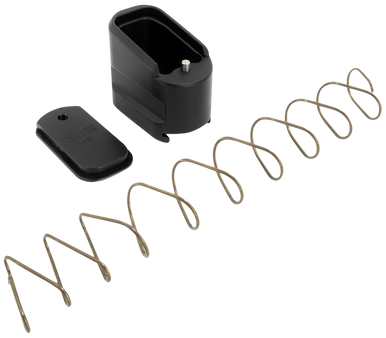 Shield Arms SAS15ME5BLK Magazine Extension  5rd Compatible w/ Shield Arms S15 Magazine, Black Anodized Aluminum