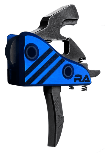 Rise Armament RA524DEFENSE Blitz Defense Single-Stage Hybrid with 4.50 lbs Draw Weight, Blue Housing & Black Trigger for AR-Platform, Includes Pins