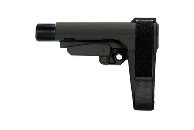 SB Tactical SBA3X01SB SBA3 X Black Adjustable Synthetic AR-Platform