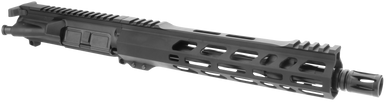 TacFire BU-556-10 Pistol Upper Assembly  5.56x45mm NATO Caliber with 10" Black Nitride Barrel, Black Anodized 7075-T6 Aluminum Receiver & M-LOK Handguard for AR-Platform  Includes Bolt Carrier Group