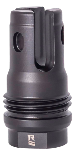Rugged Suppressor FH014 R3 Flash Mitigation System Black with 9/16x24 LH Threads & 2.13" OAL for 7.62mm Radiant762, Surge762, Razor762 & Micro30 Suppressors