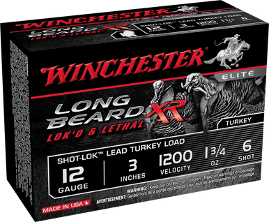 Winchester Long Beard XR Shot-Lok Load 12 ga. 3 in. 1 3/4 oz. 6 Shot 10 rd.