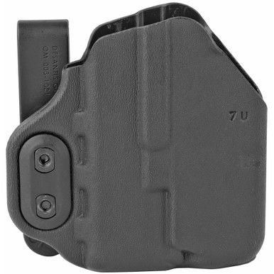 Desantis #137 Slim-Tuk IWB Holster for Springfield Hellcat OSP with Streamlight TLR-6 Black Ambi
