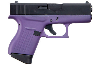 Glock 43 9mm, 3.4in. Barrel, 6rd - Purple (ACG-00856)