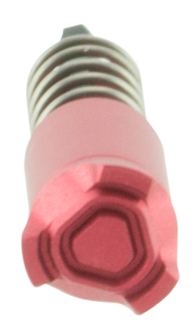 Strike Industries ARSFARED AR Forward Assist Red Anodized Aluminum Fits AR-15/M16
