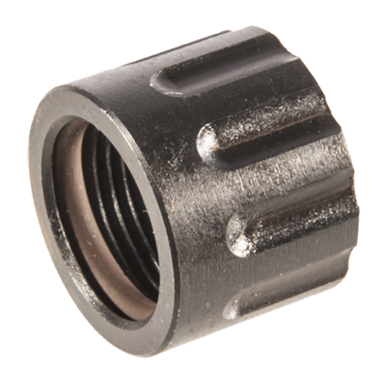 SilencerCo AC6 Delta Thread Protector Stainless Steel Black Oxide 1/2"-28 tpi