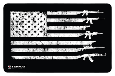 TekMat TEK42GFUSA USA Gun Flag Door Mat 25" x 42"