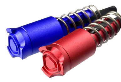 Strike Industries ARSFABLU AR Forward Assist Blue Anodized Aluminum Fits AR-15/M16