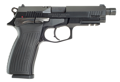 Bersa TPR 9mm Luger, 5in. Barrel, 17rd, Threaded - Black (TPR9MX)