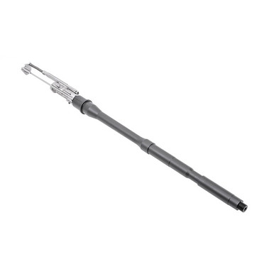 CMMG 22D7C6C Replacement Barrel Kit with Bolt Carrier Group, 22 LR 16.10" Threaded, Black Nitride Chromoly Steel, Fits AR-15/Mk4