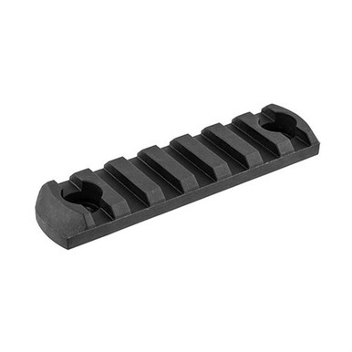 Magpul MAG591-BLK M-LOK Polymer Rail 7 Slots  Black