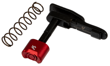 Strike ARAMBIMRRED Ambidextrous Magazine Release AR-15, M16 Mil-Spec Red Aluminum