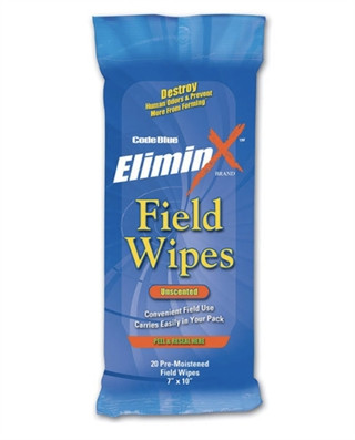 CODE BLUE FIELD WIPES 24 WIPES