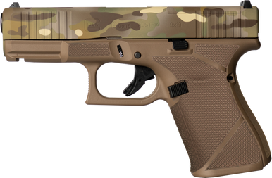 Glock 19 Gen 5 MOS, 9mm, 4in. Barrel, 15rd - FDE (PA195S204MOSNMCFDE)
