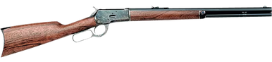 Cimarron AS621 1892 Short 357 Mag/38Special 10+1 20" Blued Round Barrel, Color Case Hardened Receiver, Walnut Furniture